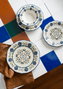 Hermia Tuscan Bloom Fulya Juego de Cena de 24 Piezas Multicolor